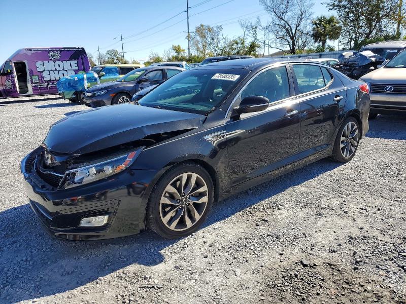 KIA OPTIMA SX 2014 with VIN 5XXGR4A65EG307457 - Photo from auction