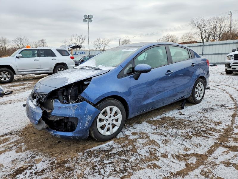KIA RIO LX 2016 with VIN KNADM4A30G6562801 - Photo from auction