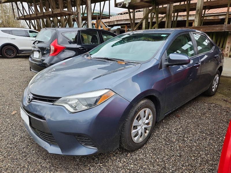 TOYOTA COROLLA L 2015 with VIN 2T1BURHEXFC286052 - Photo from auction
