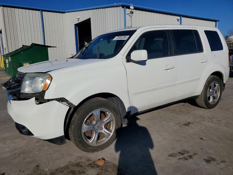 HONDA PILOT EXL 2014 with VIN 5FNYF4H57EB049259 - Photo from auction