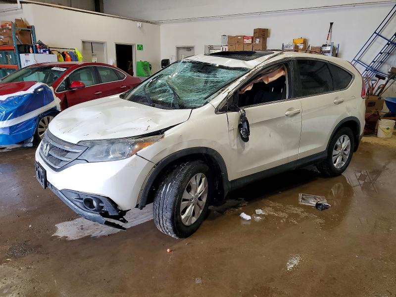 HONDA CR-V EX 2013 with VIN 2HKRM4H56DH104908 - Photo from auction