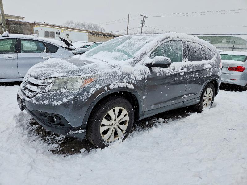 HONDA CR-V EXL 2014 with VIN 2HKRM4H75EH680556 - Photo from auction