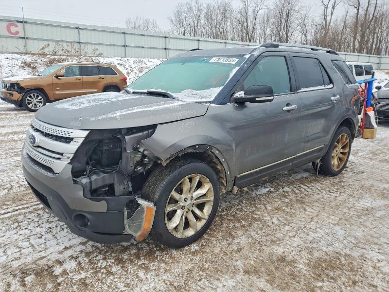 FORD EXPLORER X 2014 with VIN 1FM5K8D81EGC34544 - Photo from auction
