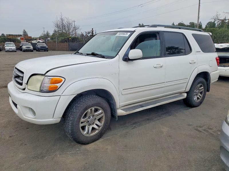 TOYOTA SEQUOIA 2003 with VIN 5TDBT48A13S200889 - Photo from auction