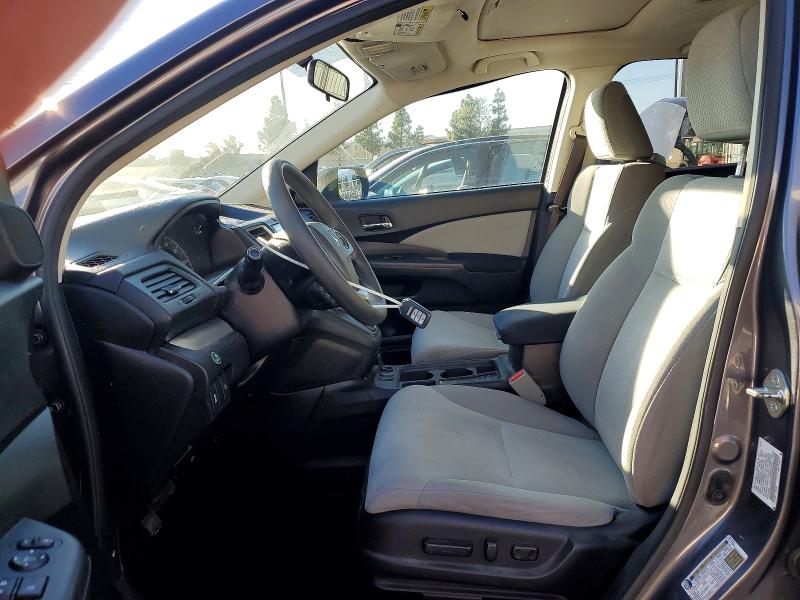 Photo 7 from auction – 2016 HONDA CR-V EX with VIN 3CZRM3H55GG707639