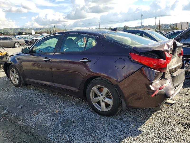 Photo 2 from auction – 2015 KIA OPTIMA with VIN 5XXGM4A77FG429326