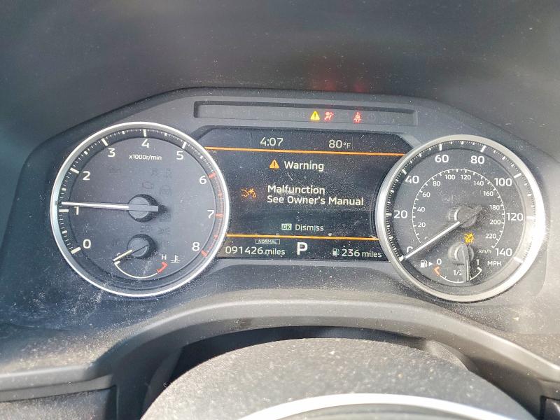 Photo 9 from auction – 2022 MITSUBISHI OUTLANDER with VIN JA4J3VA81NZ074599