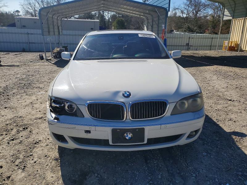 Photo 5 from auction – 2007 BMW 750 with VIN WBAHN83557DT69124