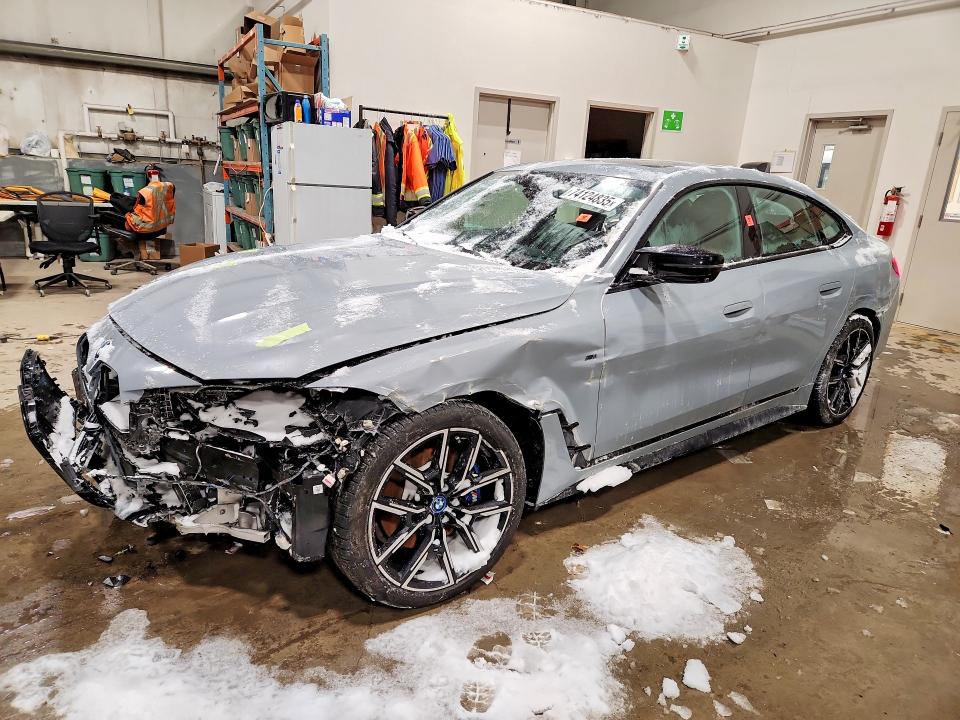 BMW I4 2023 with VIN WBY33AW0XPFN43380 - Photo from auction