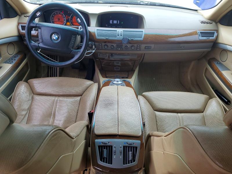 Photo 8 from auction – 2004 BMW 745 with VIN WBAGN63474DS48758