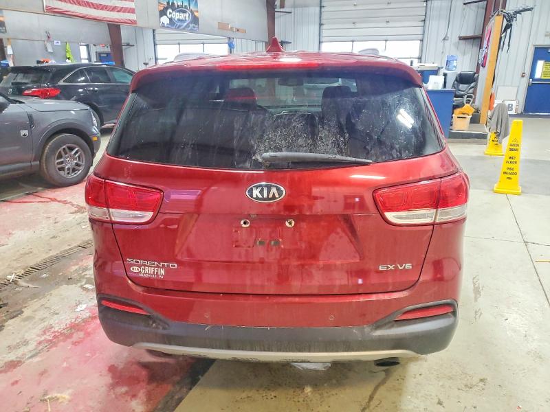 Photo 6 from auction – 2017 KIA SORENTO EX with VIN 5XYPHDA58HG323470
