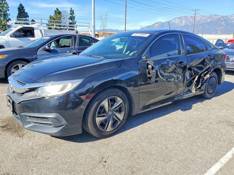 HONDA CIVIC LX 2017 with VIN 2HGFC2F55HH529162 - Photo from auction