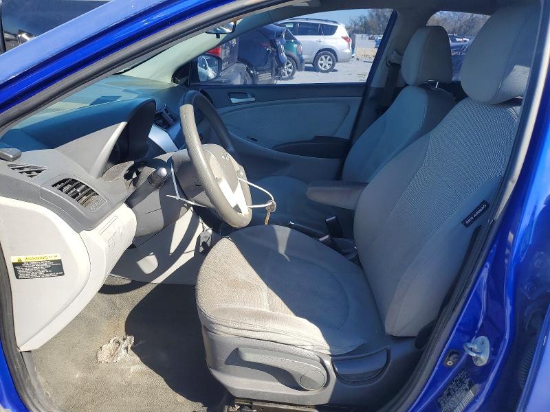 Photo 7 from auction – 2012 HYUNDAI ACCENT GLS with VIN KMHCT4AE7CU216359