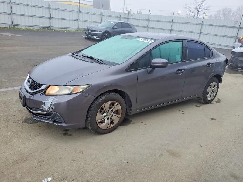 HONDA CIVIC LX 2015 with VIN 19XFB2F53FE243398 - Photo from auction