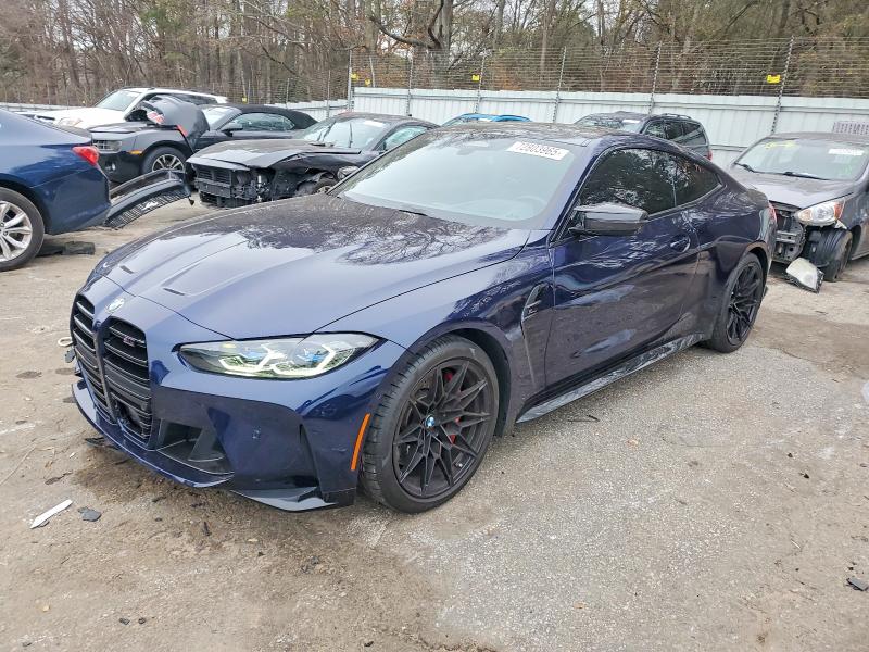 BMW M4 COMPETI 2021 with VIN WBS33AZ04MCH56430 - Photo from auction