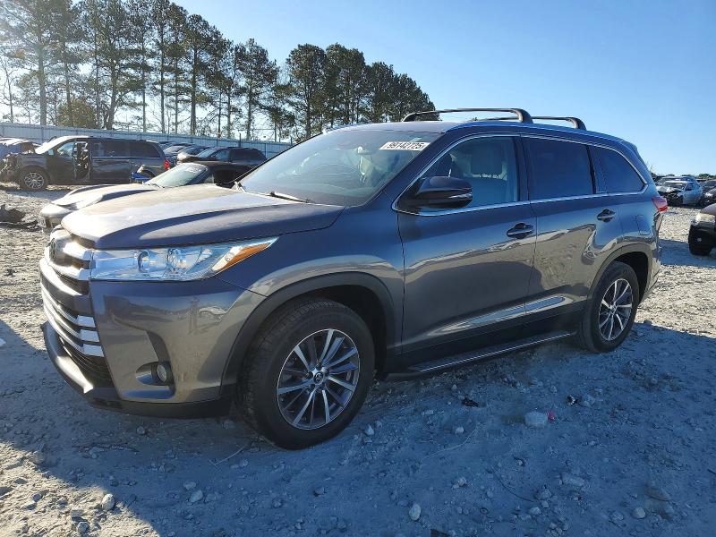 Photo 1 from auction – 2019 TOYOTA HIGHLANDER with VIN 5TDKZRFH9KS343938