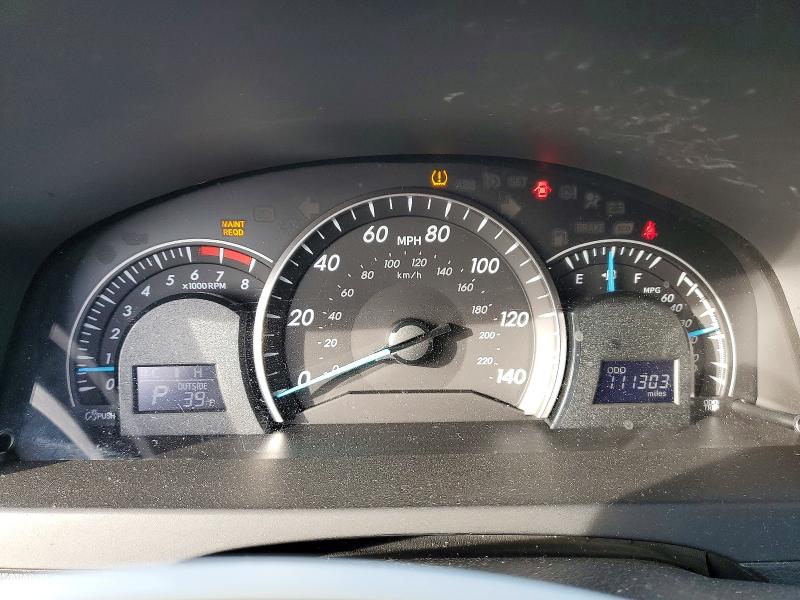 Photo 9 from auction – 2012 TOYOTA CAMRY with VIN 4T4BF1FK8CR163676