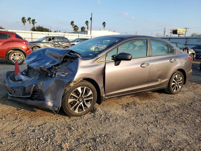 HONDA CIVIC EX 2014 with VIN 19XFB2F87EE066640 - Photo from auction