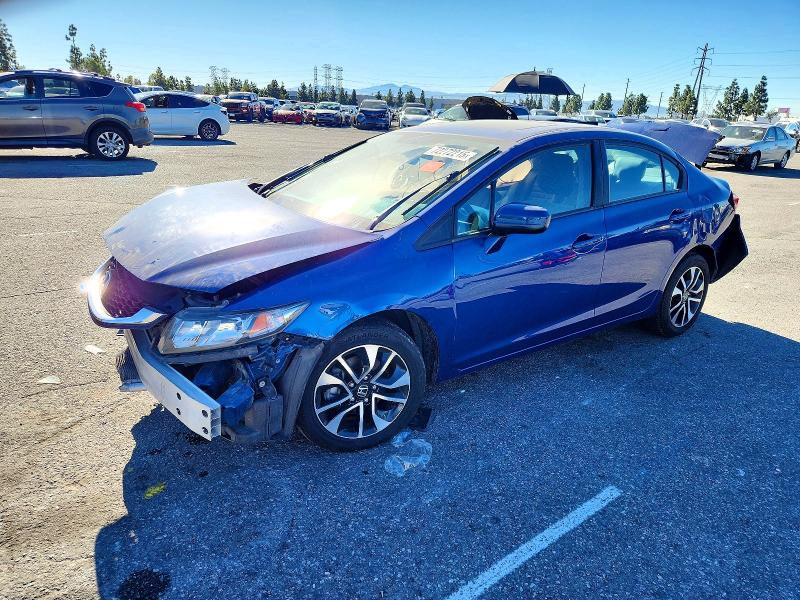 HONDA CIVIC EX 2014 with VIN 19XFB2F81EE253419 - Photo from auction