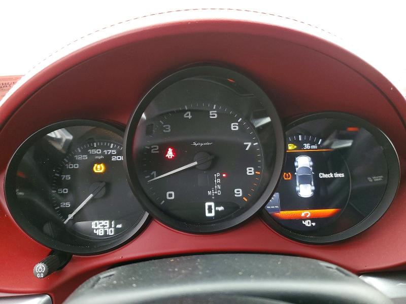Photo 9 from auction – 2023 PORSCHE BOXSTER with VIN WP0CC2A84PS222124