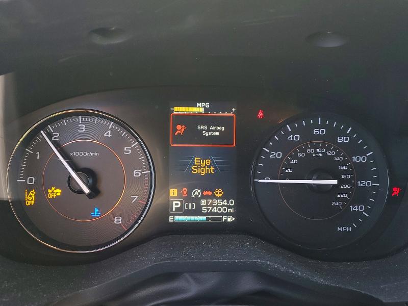 Photo 9 from auction – 2021 SUBARU CROSSTREK with VIN JF2GTABC5M8369089