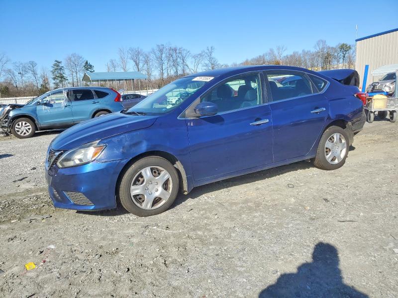 NISSAN SENTRA S 2017 with VIN 3N1AB7AP5HY270879 - Photo from auction