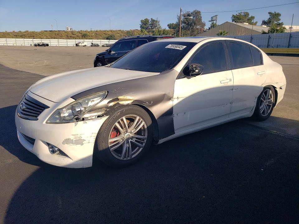 INFINITI G37 2011 with VIN JN1CV6AP4BM508936 - Photo from auction