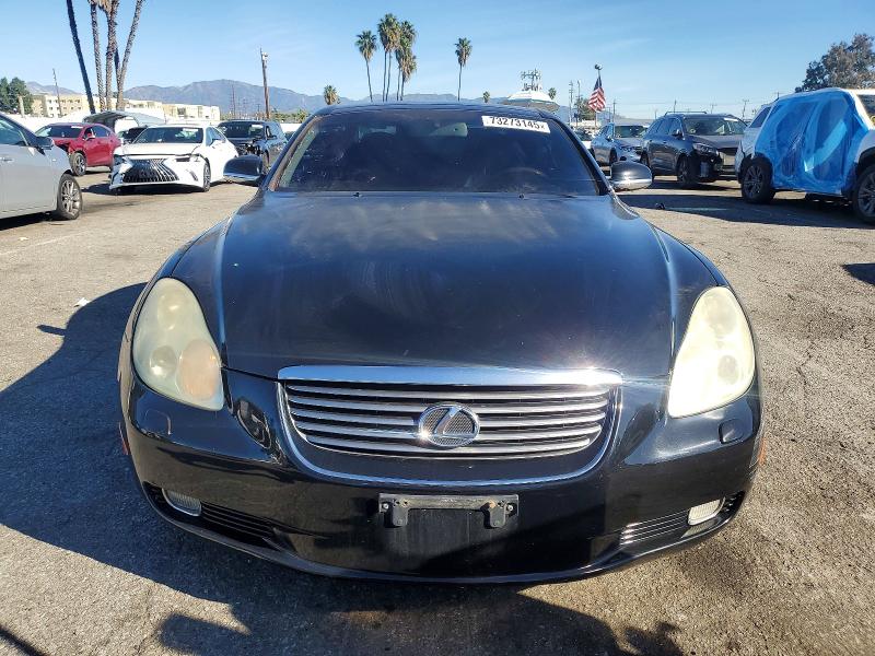 Photo 5 from auction – 2002 LEXUS SC 430 with VIN JTHFN48Y820035075