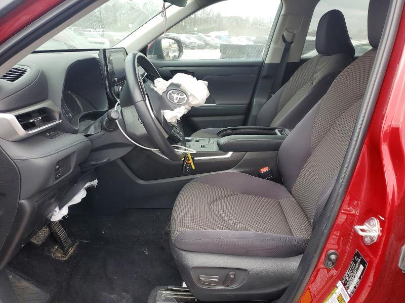Photo 7 from auction – 2022 TOYOTA HIGHLANDER with VIN 5TDZARAH2NS515793