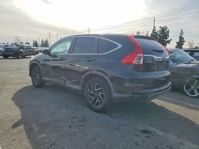 Photo 2 from auction – 2016 HONDA CR-V SE with VIN 2HKRM3H4XGH513192