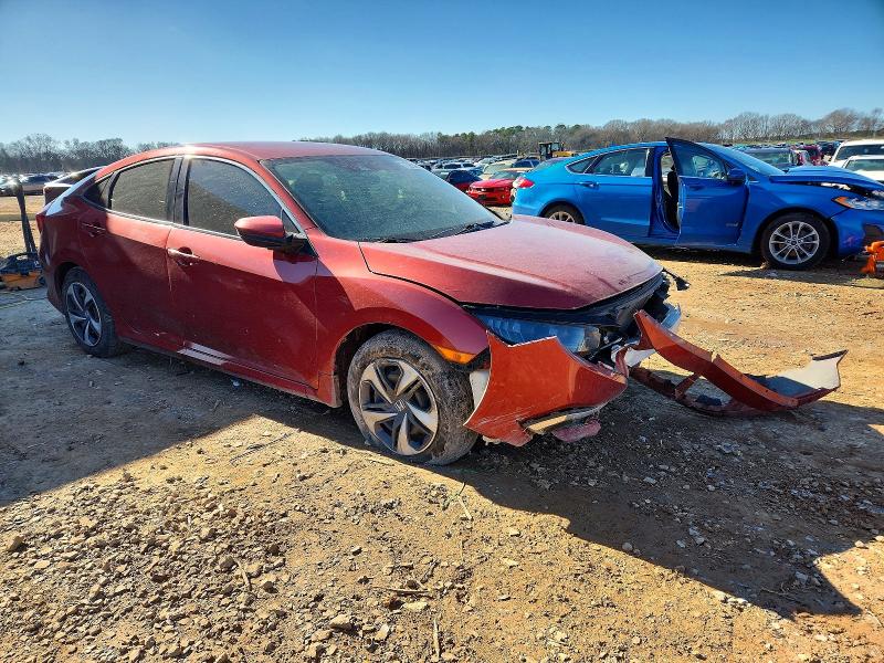Photo 4 from auction – 2020 HONDA CIVIC LX with VIN 19XFC2F62LE009934