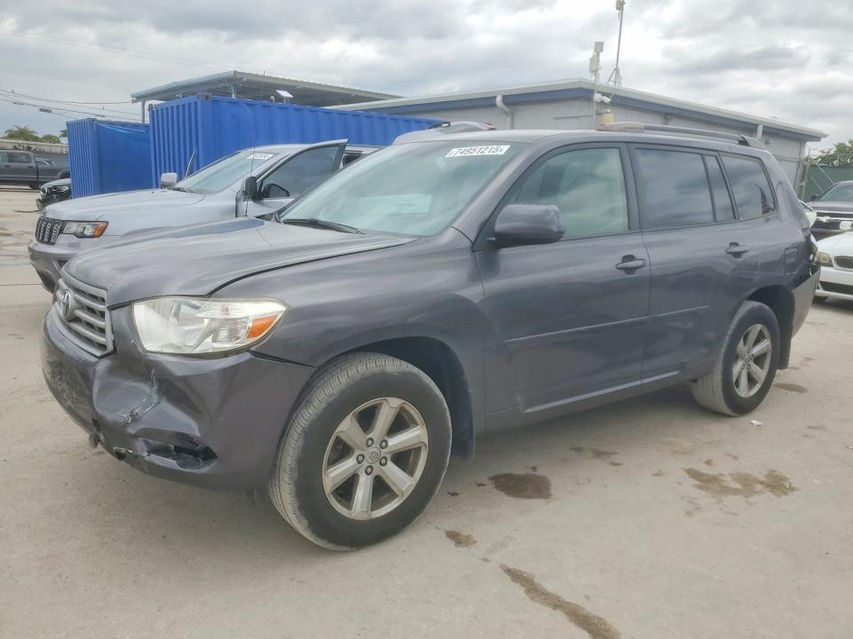 TOYOTA HIGHLANDER 2009 with VIN JTEDS41A192088791 - Photo from auction