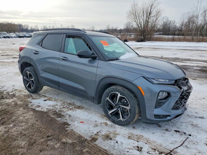 Photo 4 from auction – 2021 CHEVROLET TRAILBLAZE with VIN KL79MTSL8MB026910