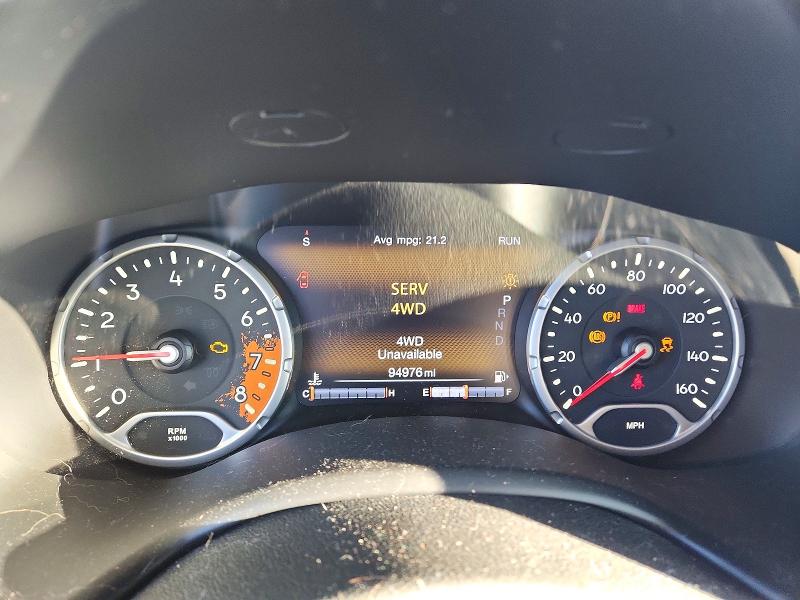 Photo 9 from auction – 2016 JEEP RENEGADE with VIN ZACCJBDT9GPD01803