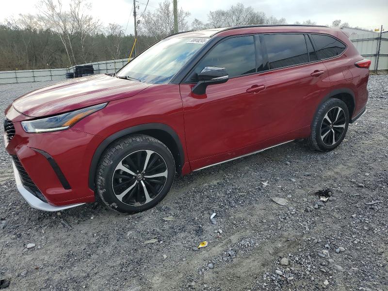TOYOTA HIGHLANDER 2021 with VIN 5TDJZRBH0MS062146 - Photo from auction