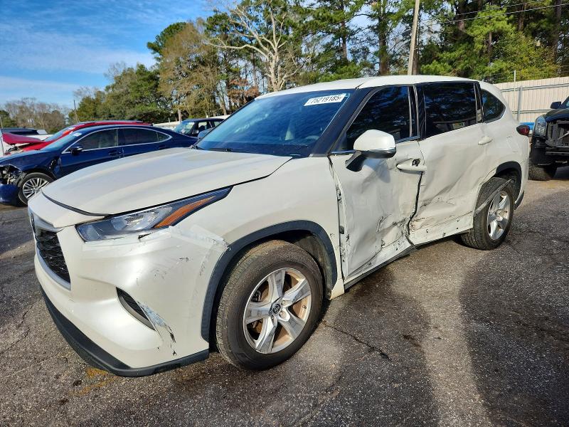 TOYOTA HIGHLANDER 2020 with VIN 5TDCZRAH4LS502863 - Photo from auction
