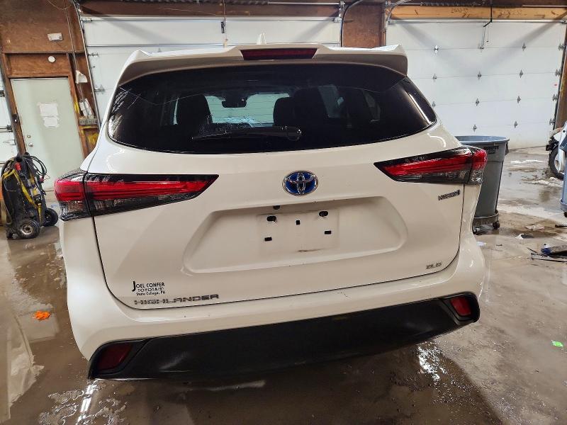 Photo 6 from auction – 2021 TOYOTA HIGHLANDER with VIN 5TDGBRCH9MS039946