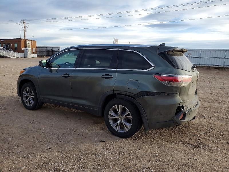 Photo 2 from auction – 2014 TOYOTA HIGHLANDER with VIN 5TDJKRFH4ES048153