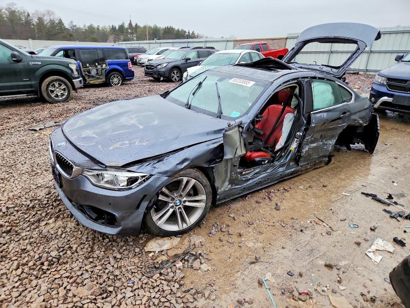 BMW 430I 2017 with VIN WBA4F7C50HG437786 - Photo from auction