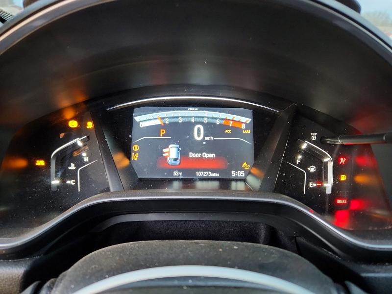 Photo 9 from auction – 2022 HONDA CR-V EXL with VIN 5J6RW2H83NL002515