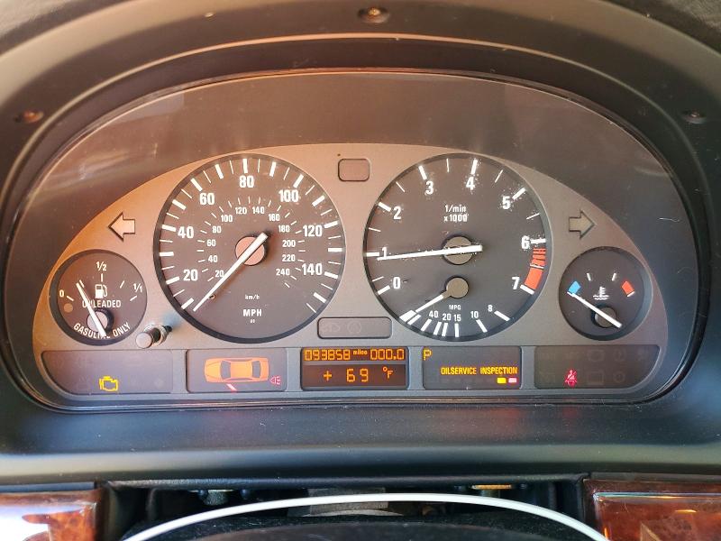 Photo 9 from auction – 2000 BMW 528 with VIN WBADM6342YGU05641