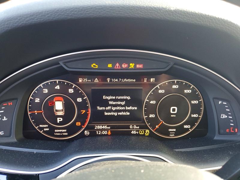 Photo 9 from auction – 2017 AUDI Q7 with VIN WA1LHAF75HD043358