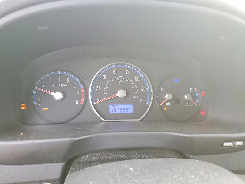 Photo 9 from auction – 2009 HYUNDAI SANTA FE G with VIN 5NMSG13DX9H299017