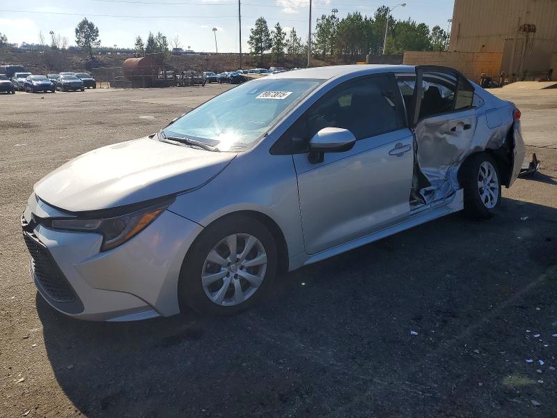 TOYOTA COROLLA LE 2020 with VIN 5YFEPRAE7LP055572 - Photo from auction