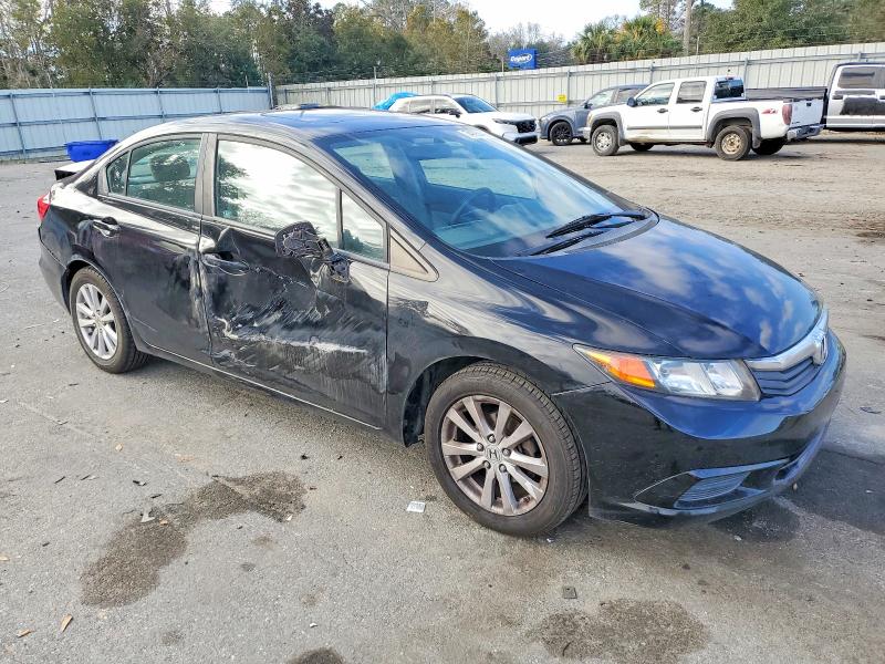 Photo 4 from auction – 2012 HONDA CIVIC EX with VIN 2HGFB2F81CH568451