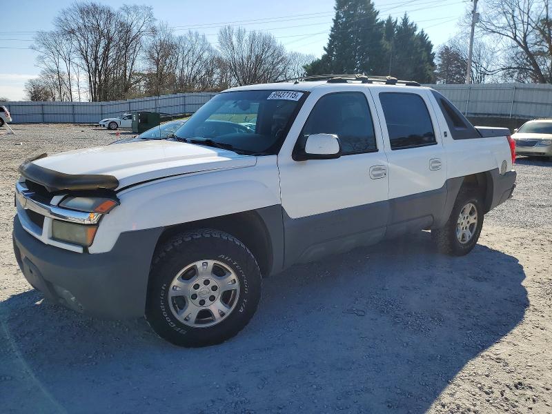 CHEVROLET AVALANCHE 2002 with VIN 3GNEK13T42G225149 - Photo from auction