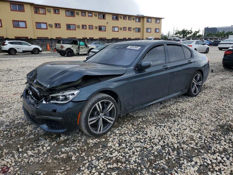 BMW 750 2016 with VIN WBA7B0C53GG526850 - Photo from auction
