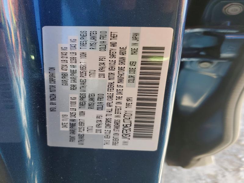 Photo 14 from auction – 2020 MAZDA CX-5 TOURI with VIN JM3KFBCM5L0747011
