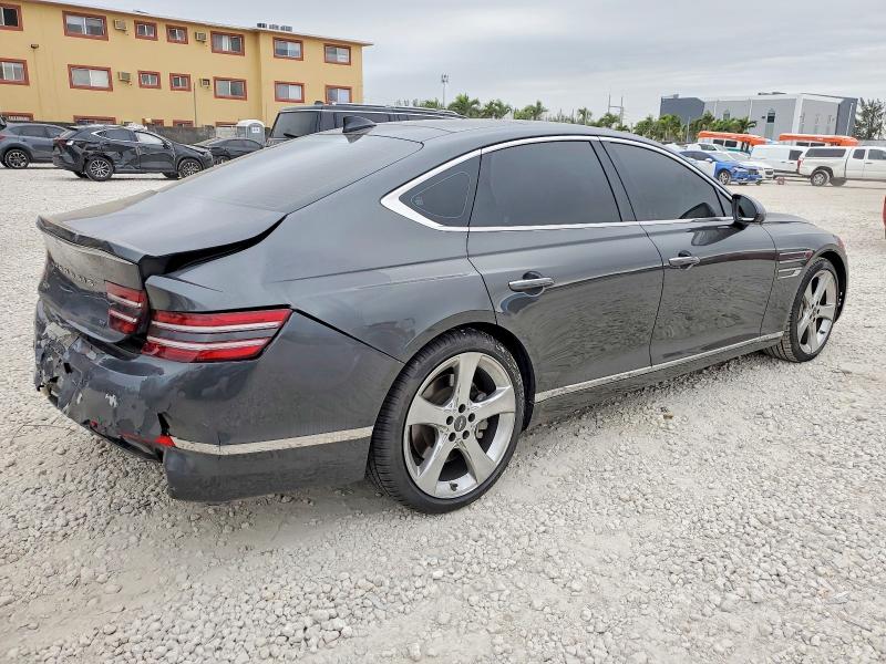 Photo 3 from auction – 2021 GENESIS G80 BASE with VIN KMTGC4SD9MU047895