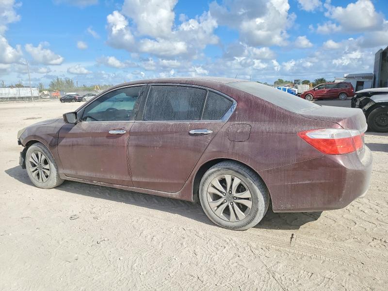 Photo 2 from auction – 2013 HONDA ACCORD LX with VIN 1HGCR2F33DA206995